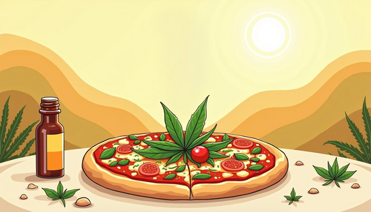 CBD-PIZZA-RICETTA-CARNE-CANNABIDIOLO-FIORE-MAFRENCHWEED-LIGHT