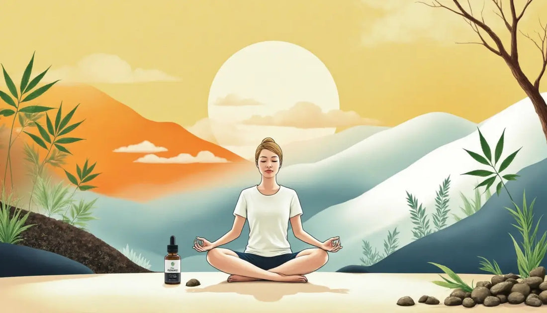 CBD nella meditazione: migliorare la pratica con gli oli di canapa