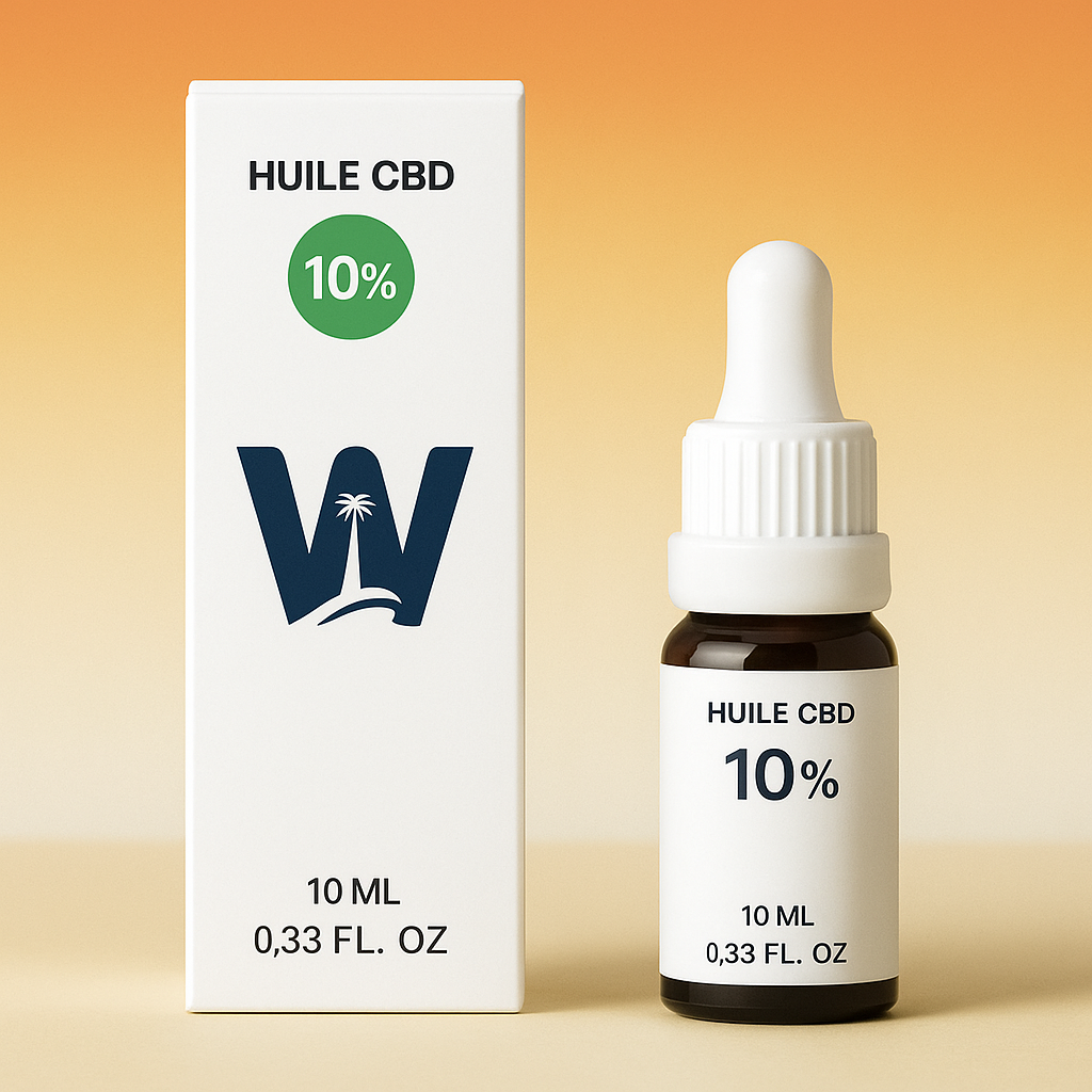Olio al 10% di CBD a spettro completo
