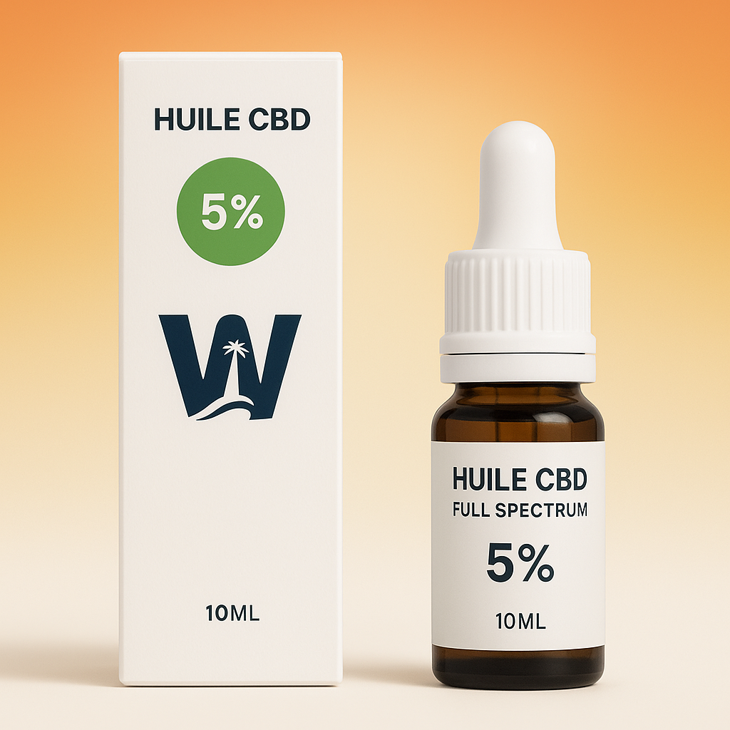 Olio di CBD al 5% a spettro completo