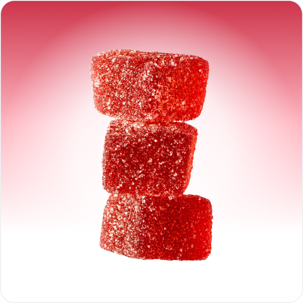 Caramelle CBD all'ananas e ciliegia (x20)