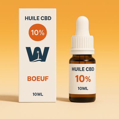 Olio di CBD Full Spectrum al 10% per cani (manzo)