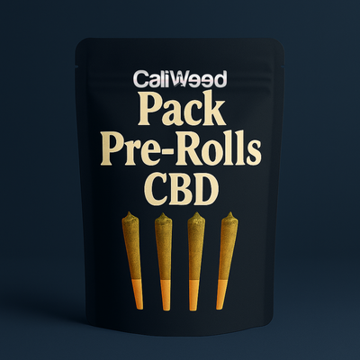 Confezione di pre-rolls CBD da scoprire