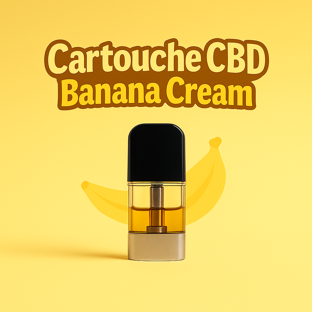 Cartuccia di CBD alla crema di banana