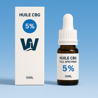 CBG 5% + CBD 5% Olio di canapa
