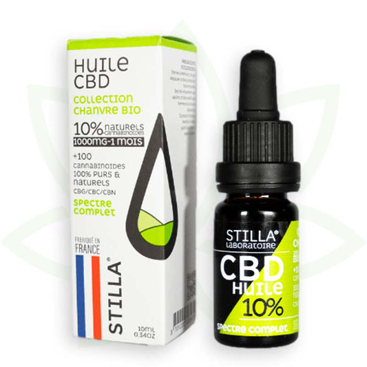 olio di canapa cbd 10 per cento 10ml spettro completo stilla france mafrenchweed 1