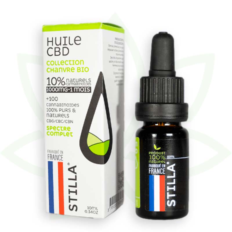 olio di canapa cbd 10 per cento 10ml spettro completo stilla france mafrenchweed 2