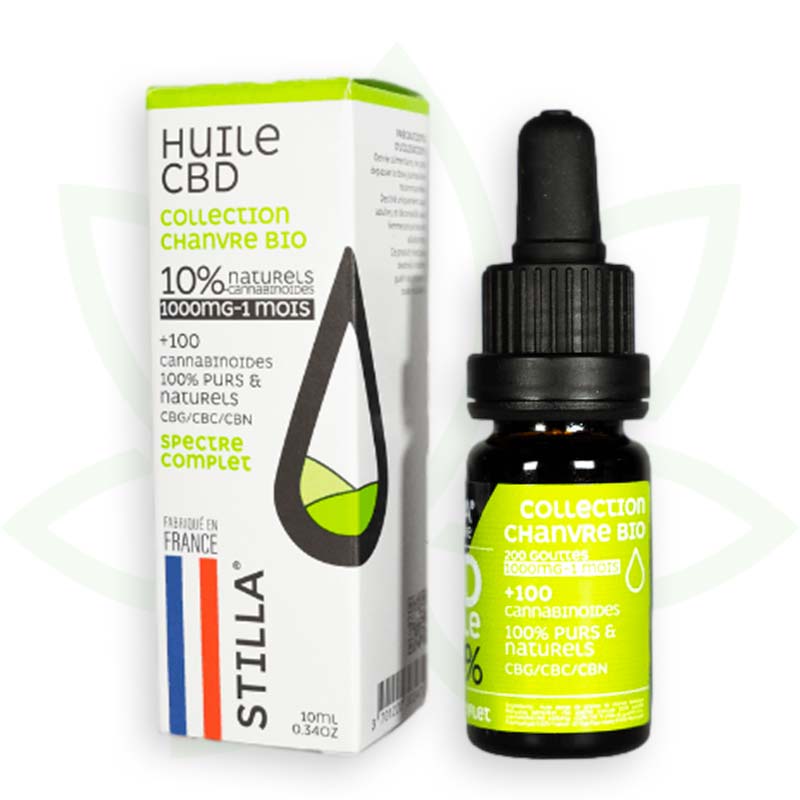 olio di canapa cbd 10 per cento 10ml spettro completo stilla france mafrenchweed 3