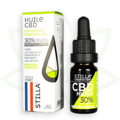 olio di canapa cbd 30 per cento 10ml spettro completo stilla france mafrenchweed 7