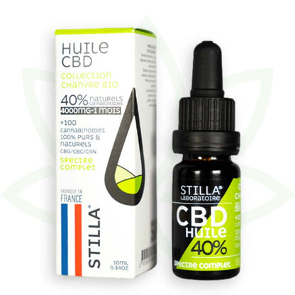 olio di canapa cbd 40 per cento 10ml spettro completo stilla france mafrenchweed 10