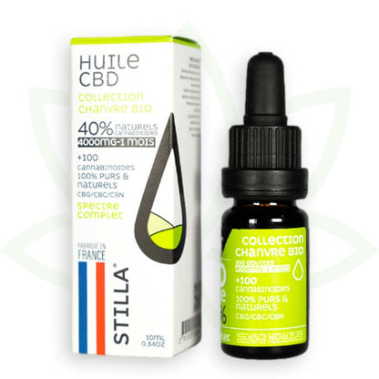 olio di canapa cbd 40 per cento 10ml spettro completo stilla france mafrenchweed 12