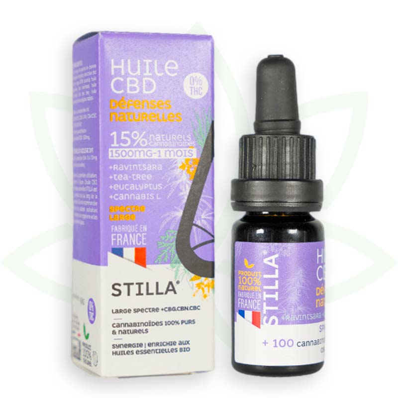 olio di cbd difese naturali 15 per cento 10ml ampio spettro stilla francia mafrenchweed 5