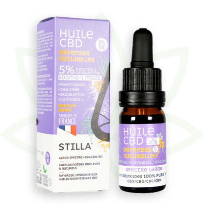 olio di cbd difese naturali 5 per cento 10ml ampio spettro stilla francia mafrenchweed 1