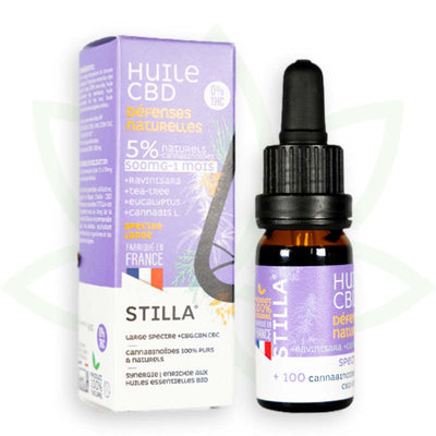 olio di cbd difese naturali 5 per cento 10ml ampio spettro stilla france mafrenchweed 2