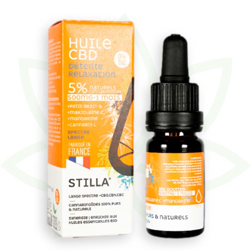 olio di cbd relax 5 per cento 10ml ampio spettro stilla france mafrenchweed 3