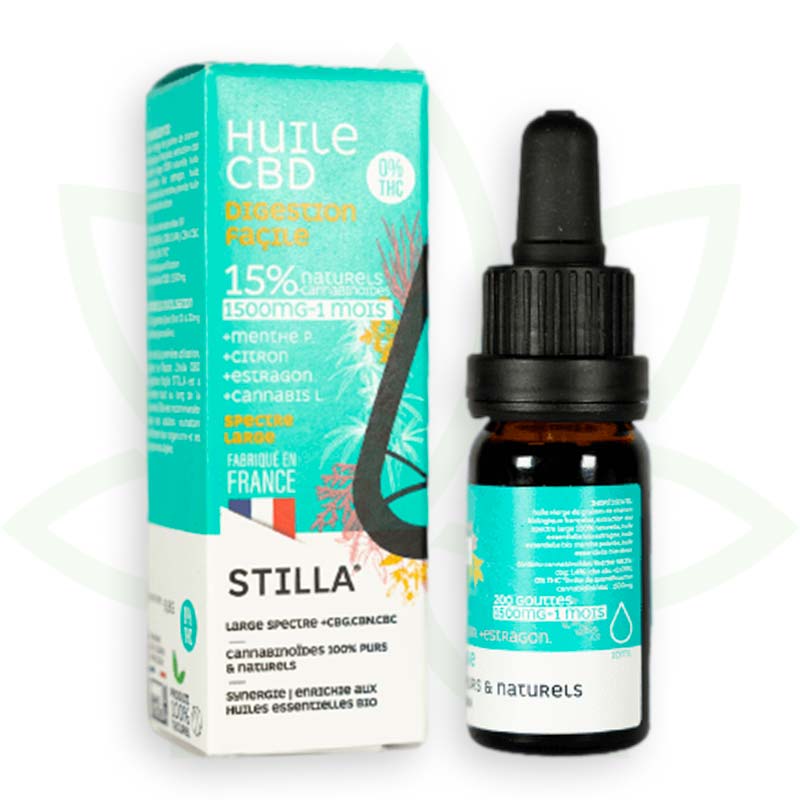 olio di cbd facile digestione 15 per cento 10ml ampio spettro stilla france mafrenchweed 6