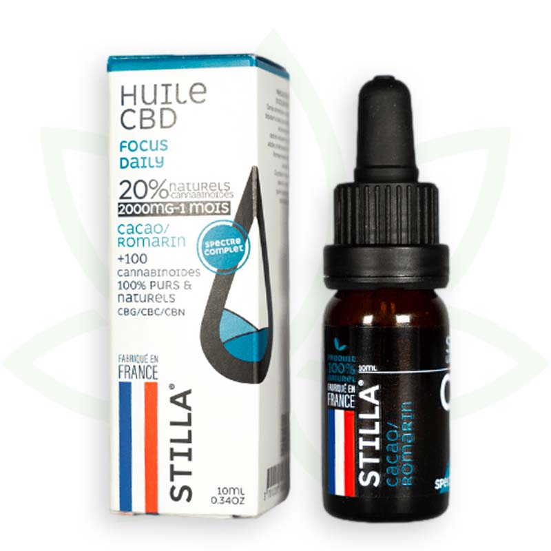 focus daily olio di cbd 20 per cento 10ml spettro completo stilla france mafrenchweed 5