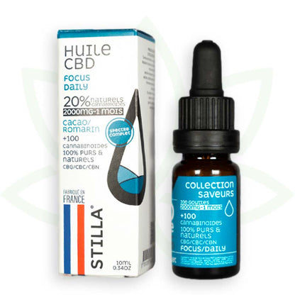 focus daily olio di cbd 20 per cento 10ml spettro completo stilla france mafrenchweed 6