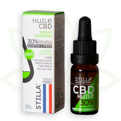 olio di cbd dolce mattina 30 per cento 10ml spettro completo stilla france mafrenchweed 7