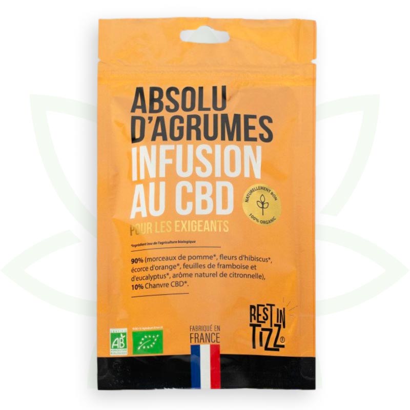 tisana di cbd infusione assoluta di cbd agli agrumi riposo organico in tizz mafrenchweed 1