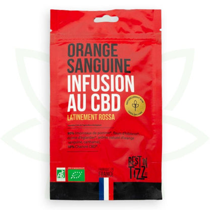 tisana cbd infusione arancia rossa cbd riposo organico in tizz mafrenchweed 1